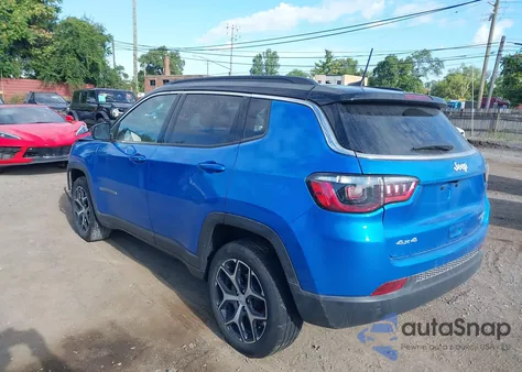2024 Jeep Compass Limited 4X4 from USA, damaged, VIN 3C4NJDCN7RT103353